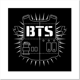 Raglan BTS logo Posters and Art